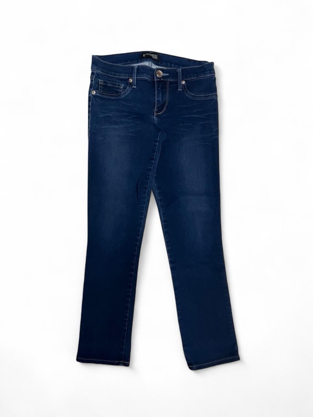 Express Women's Navy Skinny Jeans